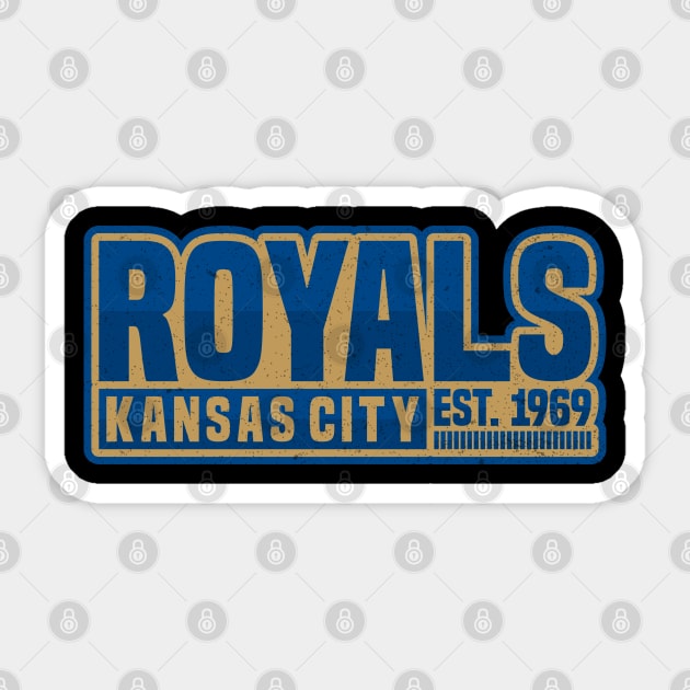 Kansas City Royals 02 Sticker by yasminkul